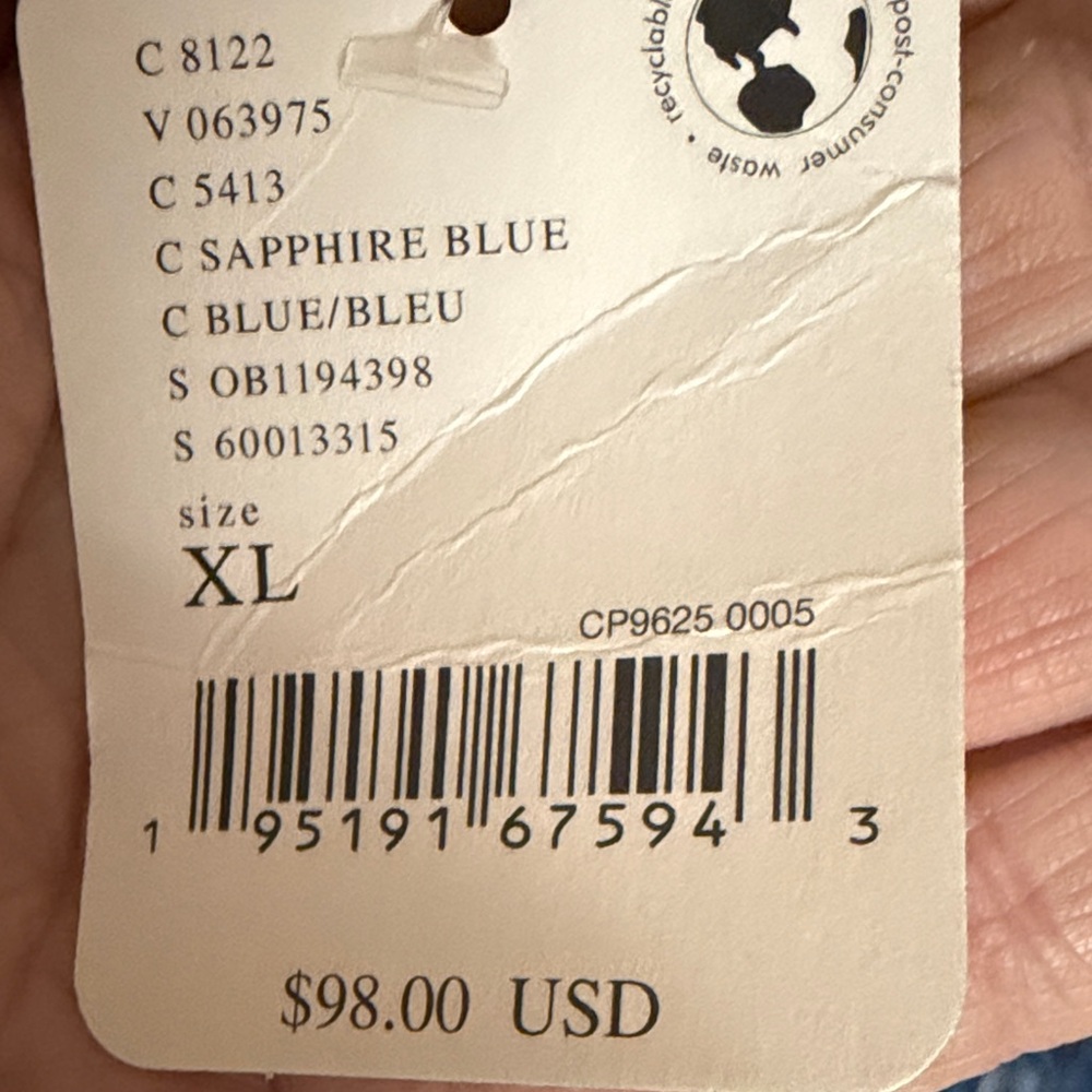 We The Free Denim Blue Wide-Leg Overalls - Picture 6 of 6